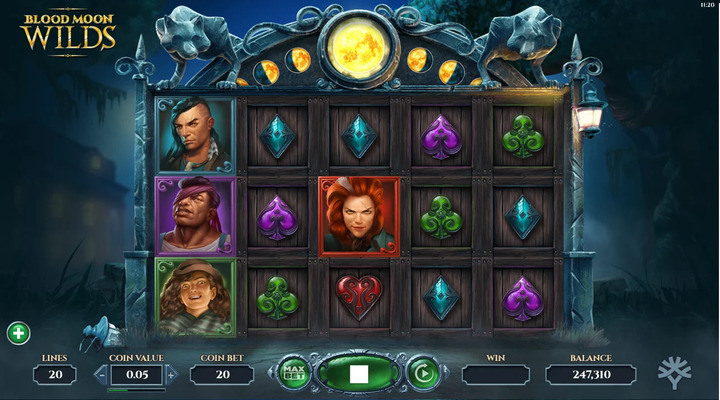 Blood Moon Wilds slot screenshot